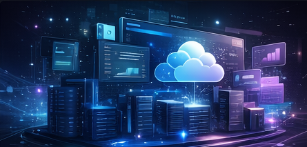 Data and analytics dashboard visual